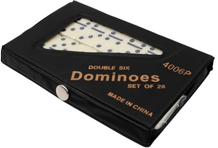Hsthe Sea Domino Classico, Gioco di Domino retrò Deluxe da 28 Pezzi, scenografia Tradizionale