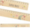 Lineal personalisiert für Kinder 30cm aus Holz - UV-Druck- Lineal mit Namen - Geschenkideen Schultüte - Geschenke für die Einschulung und Schulstart - Schulanfang - Schulbedarf Mädchen - Einhorn