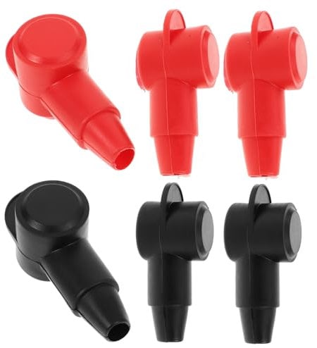 BELLIFFY 6 Stücke Batterie Terminal Ersatz Batterie Terminal Kappen Protektoren Für Auto Marine