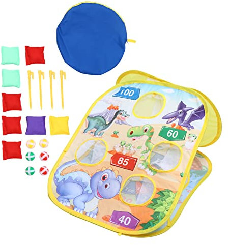 CIYODO 1 Set Throw Sandbag Game Kid Toys Dinosaur Throwing Sandbag Toys Indoor Play Toys for outside Outdoor Playset Sports Toys Funny Corn Hole Plaything Children Toys Cloth