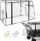 Regenschutz für Bollerwagen Kinder, Transparent Bollerwagen Regenschutz, Universal Regenverdeck Bollerwagen für Handwagen Faltbare, Kompatibel mit Fuxtec, KESSER, und DMS Bollerwagen