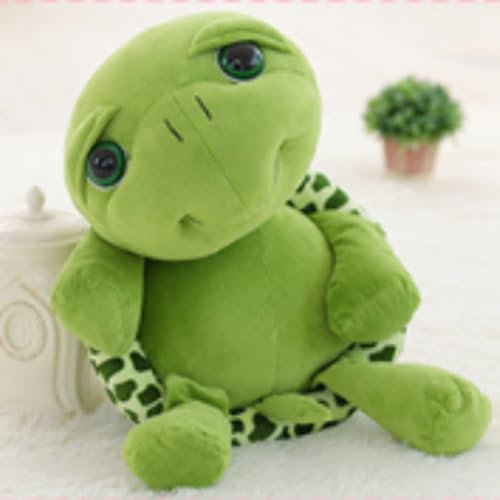 champracer Kuscheltier Schildkröten Plüsch Spielzeug, Schildkröte Stoffpuppen, Lange Riesenschildkröte süßes Spielzeug, Simulation Schildkröte Kissen, Geburtstagsgeschenk (30cm)