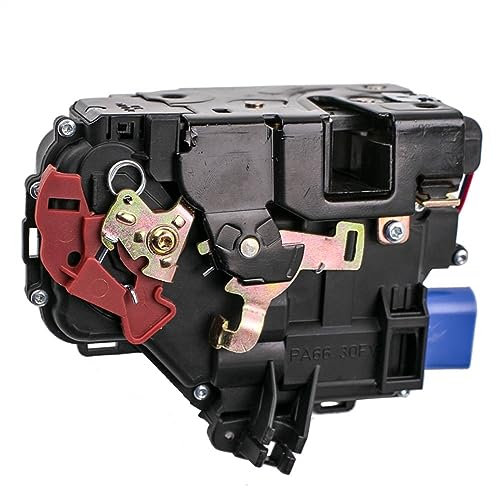 VREFOEAX Actionneur Serrure Porte Voiture Mécanisme D'actionneur Serrure Porte Avant Droite pour VW pour Golf pour Jetta pour Touareg pour Touran 2202-2010 3D1837016AB Actionneur Serrure Porte