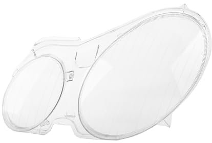 LST Scheinwerferglas Streuscheibe Frontlicht Abdeckung links Halogen Xenon kompatibel mit Mercedes-Benz E-Klasse W211 S211 VF211 2002-2009