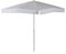 GLOUPIE Ombrellone Lily, Quadrato 3x3 m con Palo Centrale da 48 mm,Ecru,Struttura in Alluminio, Copertura da 160 Gr/M²,Perfetto per il Tuo Giardino,Piscina,Bar