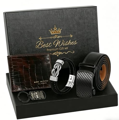 WOTENCE Cadeaux pour Hommes Cadeaux D'anniversaire Mari Copain Fils Papa Fête des Pères Anniversaires Noël et Pâques Cadeau Anniversaire Homme