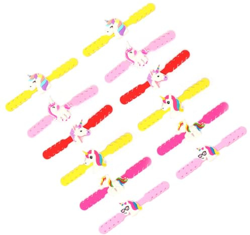 Maskenverlängerungsschnalle mit Einhorn Motiv, 10 Stück, Pvc | Freie Anpassung der Seillänge, Rutschfeste Zahnung, Einfache Nutzung, Sicherer Halt Zufällige Farbe Zufälliger Stil