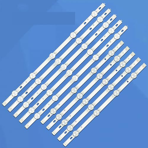 HEZHAOWH Tira de lámpara de luz de fondo LED de 1027mm, 9 leds for IN-OEK DRT 3,0 50 tipo A/B REV01 REV02 140218 140107 Monitor LCD de 50 pulgadas 50LB(Replace 50LB)