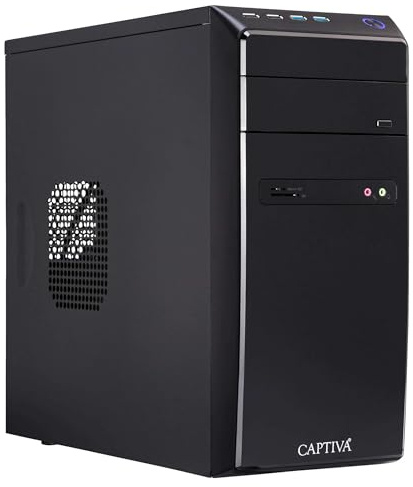 Captiva PC Business/Office R10-0448 | AMD Ryzen 7 5700G | 16GB DDR4 RAM | AMD Radeon Graphics | 250 GB SSD | 4 TB HDD | Windows 11 Home