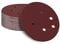 150mm Schleifpapi 120 Körnung, 150mm Schleifscheiben für Exzenterschleifer, 6 inch Klett Schleifpapier für Holzwerkstoffe Metall Spanplatte (50 Stück)