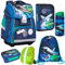 Goldkids Schulranzen NASA USA Weltraum Schulranzen-Set Kinderrucksack, Federmappe, Schuhbeutel, Trinkflasche, Brotdose, Regenschutz Motivdruck NASA 6-teilig