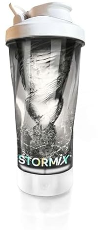 STORMIX - Electric Shaker | Smooth texture | Homogeneous preparation for protein, pre-workout, BCAA | Capacity 700 ml | Tritan & ABS | BPA-free | Low volume | USB rechargeable