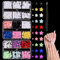 3D Flower Nail Charms with Metal Beads - Y2K Cute Design DIY Nail Art Decorations (3 Box Set + Tweezers) - Nail Art Supplies