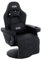S*MAX Gaming Stuhl mit Fußstütze Höhenverstellbar Gaming Sessel hoher Rückenlehne Verstellbarer Rückenlehne Becherhalter Seitentasche Gamer Stühle für Erwachsene Schwarz X Large