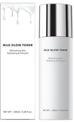 Hydrating Milk Skin Toner, Deep Hydrating Milky Cream Toner for Face, Refreshing Skin, Moisturizer & Smooth, Milk Toner Daily Skin Care (1 pc)
