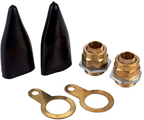 Pack Of 2 BW20S SWA Small 20mm Armoured Indoor Cable Glands Steel Wire