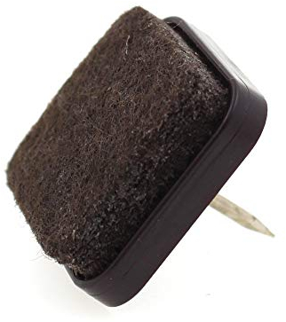 16 Piedi Per Mobili Scivolano Con Feltrino 25mm (Con Chiodi) - Di Lifeswonderful®