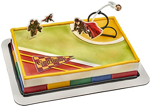 DecoSet Harry Potter Quidditch Chase Cake topper