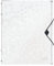 Leitz A4 Ordnungsmappe für bis zu 200 Blatt, 6 Fächer mit Taben zur Ordnung des Inhalts, Gummibandverschluss, Perlweiß, WOW, 46330001