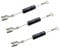 HUABAN CL01-12 Lot de 3 diodes de redressement en silicone haute tension pour four à micro-ondes - 350 mA, 12 kV