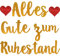 Endlich Ruhestand Girlande Rente Banner Alles Gute zum Ruhestand für Renter Party Rente Abschiedsfeier Pension Senior Privatmann