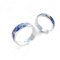 Chereda Passende Ringe mit blauem Mond, Stern, Sternennacht, Van Gogh, verstellbare Ringe für beste Freunde, Paare, Frauen, Männer, Liebhaber, bestes Geschenk