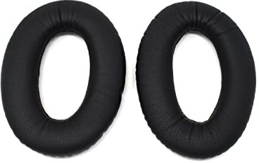 Zotech Leather Replacement Ear Pads Memory Foam Pads for Bose Aviation Headset X A10 A20 Headphone (Black)