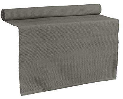 Nicola Spring Cotton Fabric Placemat - Steel Grey - Pack of 1-45 x 34.5cm - Heat Resistant Washable Dinner Mats Kitchen Dining Table Place Mats Dinner Table Setting Linen