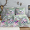 Hip Flanell Bettwäsche Romini Multi 1 Bettbezug 135 x 200 cm + 1 Kissenbezug 80 x 80 cm