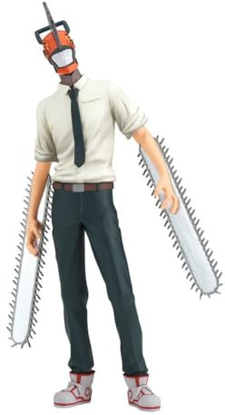 NINJAMO Chainsaw Anime Man Chain Hybrid Denji Chain Spirits Vol.5 Collectible Figure 6.3 in