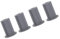 Passe-câble Mural Facile à Utiliser, Passe-câble Robuste 1, Durable, Paquet de 4, Utilisation Portable en Extérieur (GRAY)
