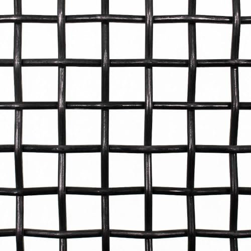 Super Heavy Duty 1/2 Mild Steel Woven Wire Mesh - 3mm Thick Industrial Grade Material for Security, Fencing, and Reinforcements - Durable & Robust (200 x 500mm Sheet)