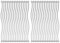 Zemibi S8C011 Edelstahl-Grillroste Ersatz für Napoleon Prestige PRO 500, LEX 485 Gasgrill-Modelle, massive Stäbe, Grillroste, 44,5 x 70,6 cm, 2 Stück