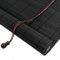 Estores de Bambú Natural,Negro Persiana Enrollable Cortinas Opacas para Puerta/Ventana,Protección Solar Transpirable Visual Cortinas De Privacidad para Interior/Exterior/Jardín,Personalizable