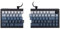 EPOMAKER Split65 QMK/VIA Programmierbare Gaming-Tastatur Kabellos, Ergonomische Mechanische Tastatur mit 2.4Ghz/Bluetooth/Type-C, im Split-Layout mit RGB-Backlight (Schwarz, Wisteria Linear)