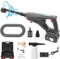 pressure washer, Portable washer with 20000 mAh Battery and Brushless Motor,6-in-1 Adjustable Nozzle and Storage Case.1080PSI pressure washer gun for Car, Home Cleaning and Garden Watering.