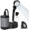 ShinePick Douche Camping, Douche Portable 3000mAh Rechargeable Avec écran LED Intelligent 3 Modes de Douche IPX7 Etanche Convient pour le Camping, l'extérieur, La Voiture, Les Animaux Domestiques