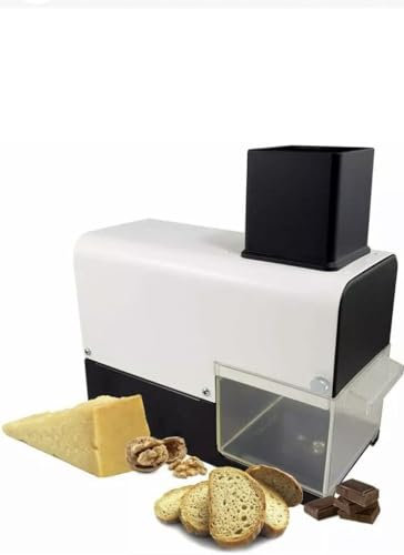 Grattugia elettrica Martina new Omra Montini 200 W, adatta per formaggi, pane, frutta secca, made in italy, con rullo estraibile