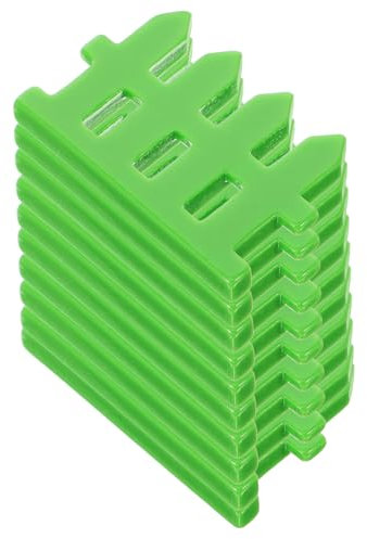 SHINEOFI 10 Pezzi Mini Recinzione Per Casa Delle Bambole Recinzione In Miniatura Per Casa Delle Bambole Recinzione Da Giardino Mini Recinzione A Mini Recinzione Ornamentale