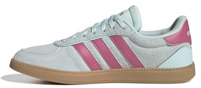 adidas Damen Breaknet Sleek Shoes, Halo Mint/pink Fusion/Gum 3, 41 1/3 EU