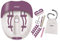 Homedics Kit de Luxe Spa pour Pied et Ongles – Rouleaux Massage Noyaux, Pédicure Pierre Ponce Massage de Pied Amélioré, Conserve La Chaleur, Pieds Larges, Inclut un Kit de Luxe pour Les Ongles
