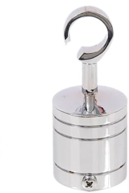 Polished Chrome End Hook for Decking Rope Decking Chrome Fittings (Various Sizes) (28MM END Hook)