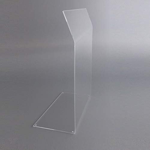 LOBOTEC-acryl Spuckschutz Theken-Aufsatz aus Acrylglas. Hoher Hustenschutz für Tresen und Gastronomie. Protector3 XL (50 x 60 cm BxH)