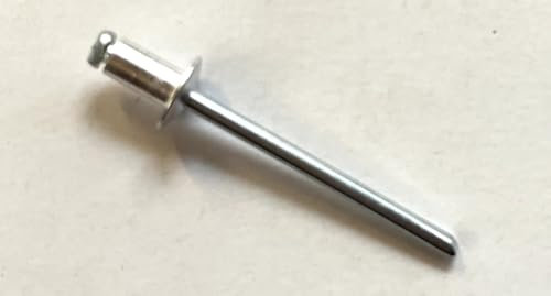 100 Stück Blindnieten Alu/Stahl 4,0 x 10 mm Popnieten Flachrundkopf