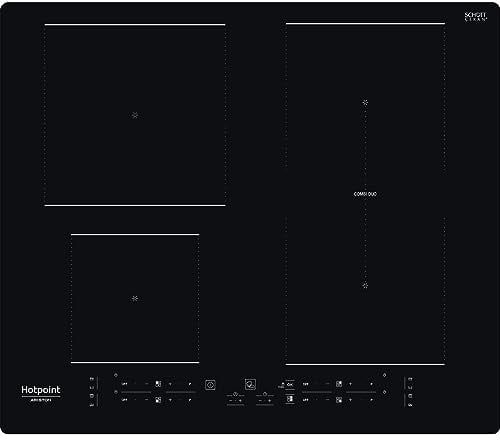 Hotpoint HB 4860B NE hobs Negro Integrado (colocación) 59 cm Con placa de inducción 4 zone(s)