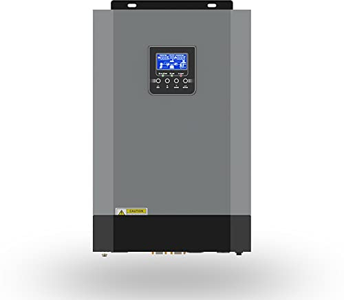 SOGTICPS 5.5KW 48V Solar-Hybrid-Wechselrichter MPPT 110A 500VDC PV-Eingang 220VAC reine Sinuswelle Hybrid-Wechselrichter mit WiFI Solar-Wechselrichter