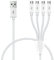 GELRHONR Câble répartiteur USB vers micro USB, 4 en 1, câble de charge micro USB, USB 2.0 A mâle vers quatre micro USB mâles 1 à 4, câble adaptateur de charge de synchronisation - 50 cm