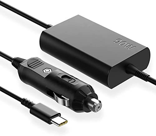 CYD 90W USB Type C KFZ Netzteil Kompatible mit Mac Book ladekabel USB C, MacBook 2015 höher, MacBook Air 2018, iPad Pro 2018, Samsung Chromebook Pro/Plus, Dell XPS 13, Lenovo Thinkpad Carbon x1