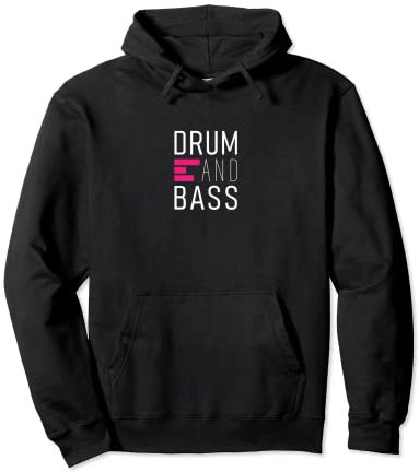 Drum n Bass Techno Drum and Bass DNB Pullover Hoodie