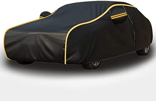 Autoabdeckung für Toyota GR Yaris/GR86/GR Supra Sports, Auto abdeckung Winter Wasserdicht Autoabdeckungen im Freien Autoplane Outdoor Atmungsaktiv Vollständige Auto Abdeckplane für Staub Sonne Regen (